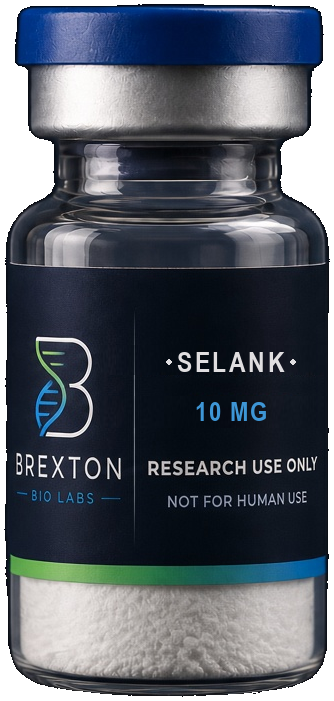 Selank research vial
